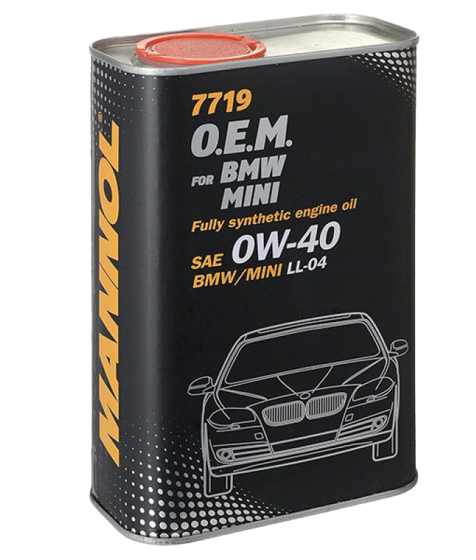 Моторное масло Mannol 7719 O.E.M. for BMW MINI 0W40, 1л